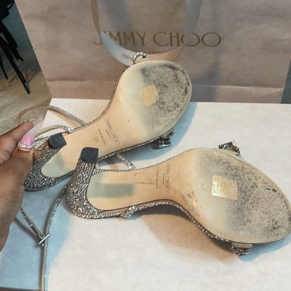 Jimmy Choo Crystal Heels - Picture 3 of 6
